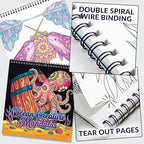 FUNLAVIE Adult Coloring Book - Image 6