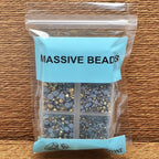 4000Pcs Mixed Size Hot Fix Round Crystals Gems Glass Stones Hotfix Flat Back - Image 4