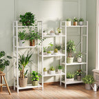 SUPERJARE Triple Bookshelf, Bookcase - Image 2