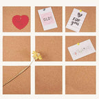 BENECREAT 6 Pack 11.5x8.2" Self-Adhesive A4 Cork Sheets Rectangle Coaster Cork - Image 6