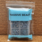 4000Pcs Mixed Size Hot Fix Round Crystals Gems Glass Stones Hotfix Flat Back - Image 4