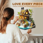 Wooden Puzzles for Adults Pirate Cabin Puzzles 150 Pieces Wood Puzzles Adults - Image 6