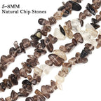 456 PCs Natural Chip Stone Beads, 5-8mm Irregular Multicolor Gemstones Loose - Image 3
