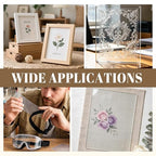 TKOnline 40 PCS Plexiglass Sheets, Invitations, Poster Frames Plastic Board - Image 5