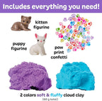 Creativity for Kids Sensory Minis Pets Kit | Cloud Clay Sensory Toy for Kids | - Image 3