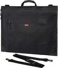 Nicpro Light Weight Art Portfolio Bag, 20x26 Black Art Canvas Portfolio Case by Nicpro