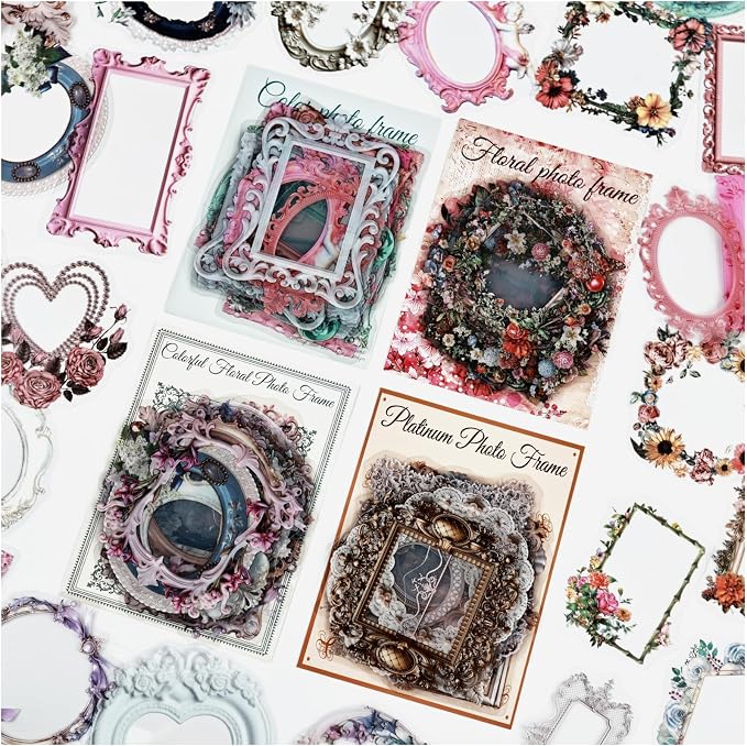 Decorative Photo Frame Stickers by Diuhofart