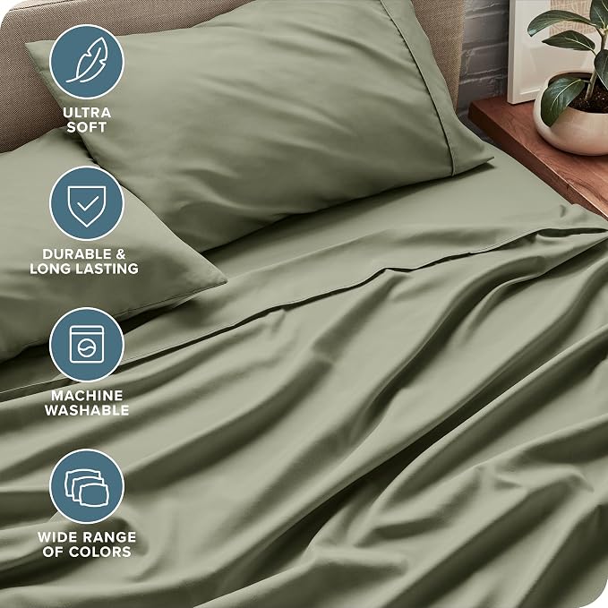 Bare Home Full XL Sheet Set - Image 4
