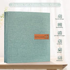 Popotop Large Photo Album Self Adhesive 4x6 5x7 8x10 Scrapbook Album DIY - Image 2