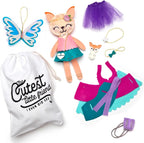 Craft-tastic – Make a Fox Friend Craft Kit – Learn to Make 1 Easy-to-Sew Stuffie - Image 9