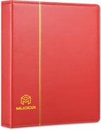 MUDOR 4 Ring Empty Stamp Binder by MUDOR
