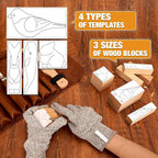 Wood Carving Kit, Wood Whittling Knife Kit - Image 3