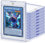 10 ct Magnetic Card Holders for Trading Cards, 35 pt Hard Cards Sleeves Case by Homthy