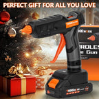 THINKWORK 20V Cordless Hot Glue Gun and Sticks Set, Rechargeable Glue Gun - Image 9