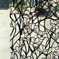 funlife Original Hand-Drawn Faux Stained Glass Window Film, Double-Sided Static by funlife