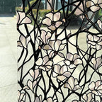 funlife Original Hand-Drawn Faux Stained Glass Window Film, Double-Sided Static by funlife