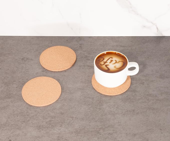 Faithful Panda 50 Pack Cork Coasters - Image 6
