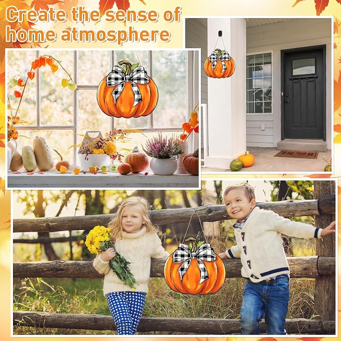Unfinished Fall Wreaths Wood Crafts to Paint Set of 3, Unfinished Wood Cutouts - Image 6