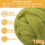 FYANER Wool Roving - Image 2