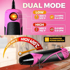 Heat Gun for Crafting, Mini Dual Temp Hot Air Gun Tool for Epoxy Resin - Image 5