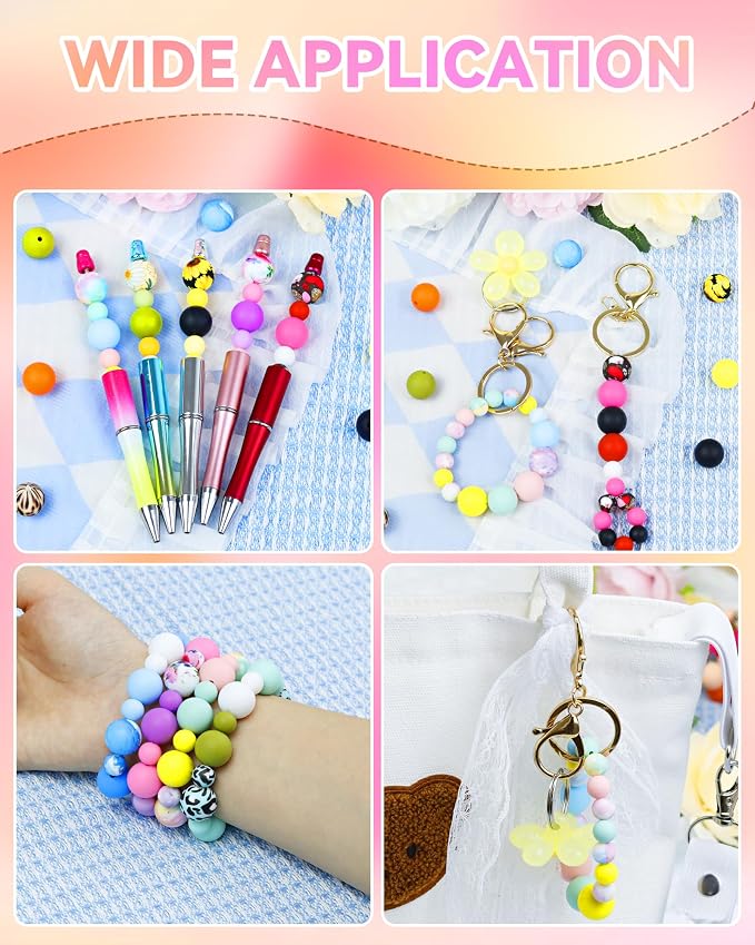 100PCS FIVEIZERO Silicone Beads - Image 4