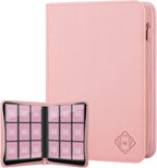 Trading Card Binder with 9 Side Loading Pocket Card Album Hold Up to 540 Cards by MOSLA