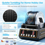 K1 Rock Tumbler Kit – Reliable Rotary Rock Polisher - Image 3