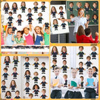 gisgfim 80Pcs Graduation Gown Cutouts Graduation Bulletin Board Decorations - Image 7