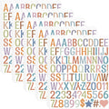 Letter Stickers 1 inch, Self-Adhesive Vinyl Waterproof ABC Letter Stickers by Unknown