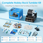 K1 Rock Tumbler Kit – Reliable Rotary Rock Polisher - Image 8