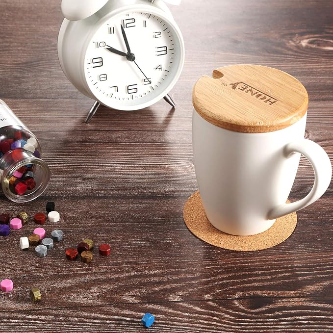 60 Pieces Self Adhesive Cork Coasters Squares/Round 4 x 4 Cork Mats Backing - Image 6