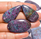 Natural Loose Gemstone 5 Piece Cabochons Lot Jewelry Making Loose Gemstone - Image 2