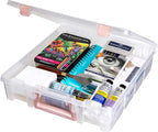 ArtBin 6955RL Super Satchel Compartment Box Clear Craft Organizer Storage Case - Image 3