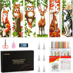 CYANFOUR 6 Pcs Cross Stitch Bookmark Kit by Cyanfour