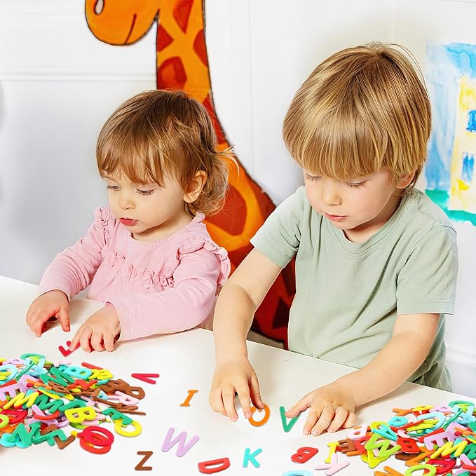 600Pcs Foam Letters Stickers Self Adhesive A-Z Alphabet Stickers | Colorful - Image 5