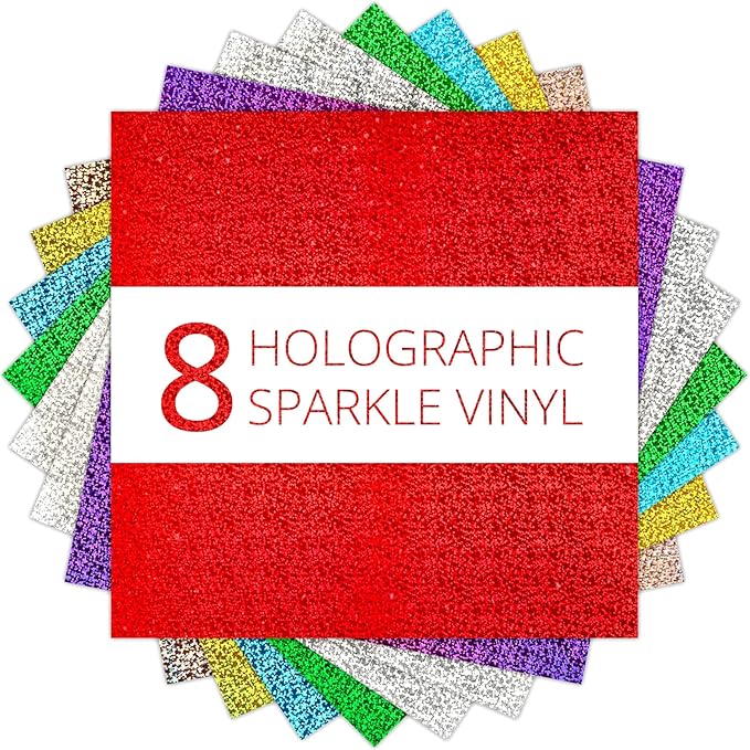 HTVRONT Holographic Permanent Vinyl by HTVRONT
