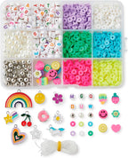 Claire’s DIY Bracelet Kit – 895-Piece Jewelry Making Supplies Set| Clay Heishi - Image 3