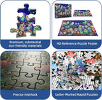 Moonlit Owls Puzzles for Adults 1000 Pieces, Impossible Challenging Jigsaw - Image 7