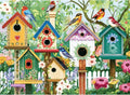 500 Piece Puzzle for Adults, Colorful Birdhouses 500 Piece Puzzle, Vibrant by Unknown