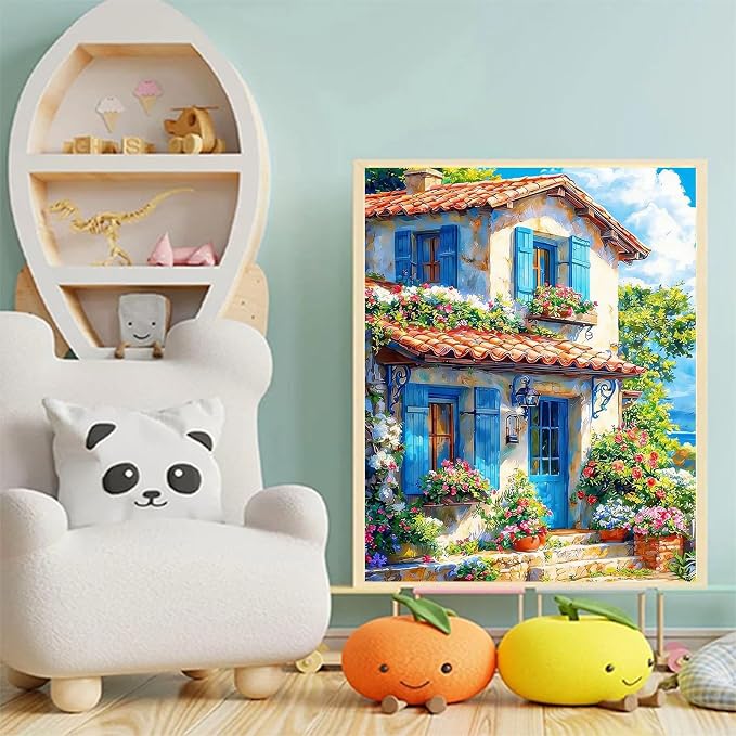 xackcme House Paint by Numbers for Adults - Image 5