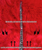 Fabric Empire 2.3oz Faux Fur Curly Yak Fabric 3.5" Long Pile Japanese Yarn/Sold - Image 2