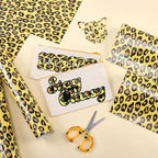 Tintnut Yellow Leopard Heat Transfer Vinyl, easy cut & weed, stretch washable - Image 3