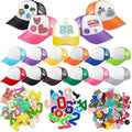 Hercicy 12 DIY Trucker Hats Kit, Sublimation Blank Baseball Caps by Hercicy