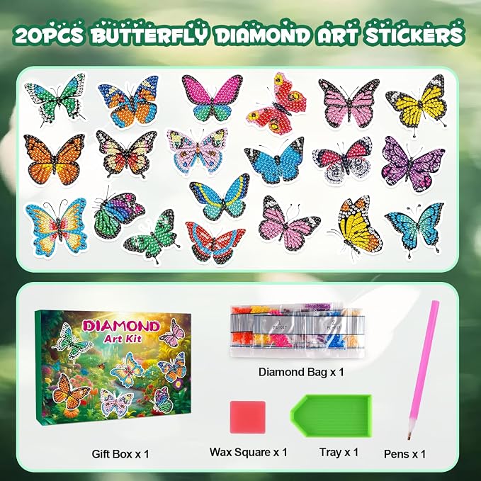 Labeol Diamond Art Kits for Kids Boys and Girls Ages 6-8-10-12 Easy to DIY - Image 6