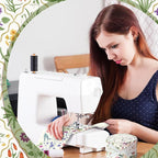 Hosuly 40 Pcs Wildflower Fabric Roll Spring Vintage Flower Fabric Quilting - Image 3