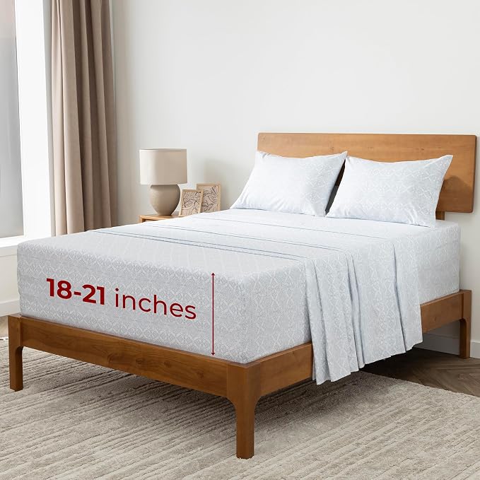 Mellanni Extra Deep King Sheets by Mellanni