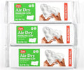 Pepy Premium European Air Dry Modeling Clay White 3-Pack 2.2 lb. Bars, 6.6 lbs. by Pepy