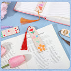 126PCS Bookmark Making Kit, 60 Wood Bookmarks - Image 5