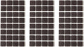 Furnigear Felt Furniture Pads for Hardwood Floors - Self Adhesive Chair Felt Pad, Floor Protector for Furniture Feet, Furniture Sliders Moving Furniture Smoothly, Anti Scratch 96 Pcs 3/4" Square Brown