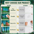 Forest Bulletin Board Roll Non-Woven Fabric Poster 16in X 20ft | Back to School - Image 8
